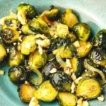Brussels Sprouts with Onions & Walnuts