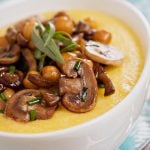 Polenta with mushrooms
