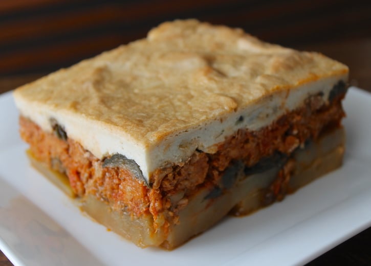 Beyond Meat Vegan Moussaka