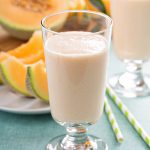 Cantaloupe creamsicle smoothie
