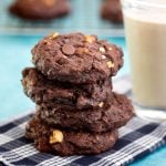 Vegan chocolate oatmeal cookies recipe