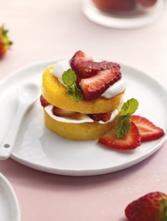 No-bake Vegan strawberry shortcake