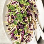 Apple and Kohlrabi slaw - chef Bryant Terry