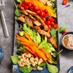 Vegan Teriyaki Chick’n Salad