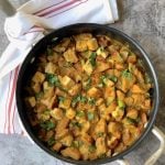Tofu and Seitan with Gravy