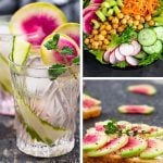 how to use watermelon radish