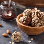 vegan cocoa date energy balls