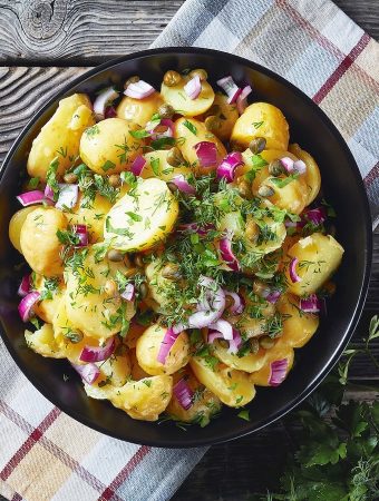 Classic German potato salad