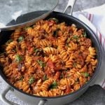 Pasta skillet with Beyond Ground