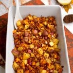 Potato, apple, & sauerkraut stuffing