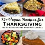 Vegan Thanksgiving recipes roundup