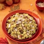 Couscous pilaf with fruits and nuts