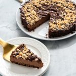 Vegan Chocolate Peanut Buttter Pie