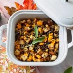Wild rice & butternut stuffing