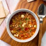 vegetable lentil vegetable soup