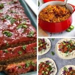 Recipes using plant-based ground