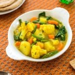 Coconut curry vegetable stew1