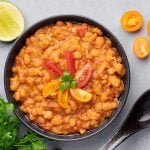 Ful Medames Or Fava Beans made into a slow cooker
