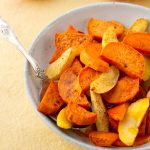 Maple Roasted sweet potatoes & apples1