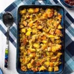 Two-potato bread stuffing recipe