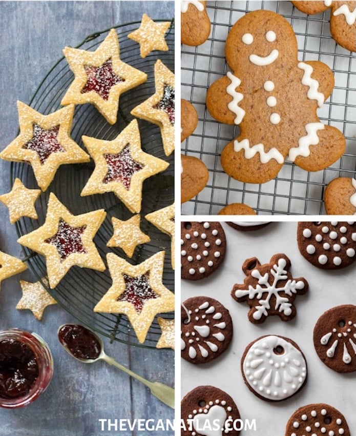 Vegan Christmas cookies recipes