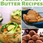 Vegan Peanut butter recipes