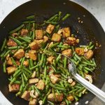 Spicy Green Bean and Tempeh Stir-fry