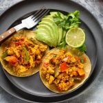 Vegan Tofu rancheros
