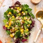 Broccoli and Baked Tofu salad