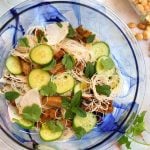 Vegan Rice Noodle Steak Salad