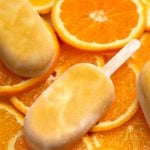 Orange Dreamsicle Vegan Ice Cream Bars