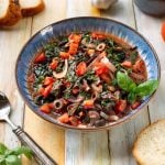 Italian Braised Chard with Tomatoes and basil