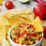 Fresh Tomato and Peach Salsa