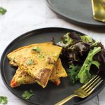 Vegan Skillet Chickpea Flour Frittata