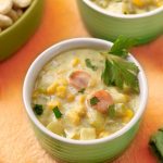 Vegan Creamy corn chowder
