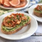 Kimchi avocado toastt1
