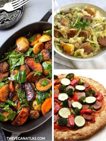 vegan sausage recipes roundup