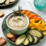 vegan Dill and watercress dip