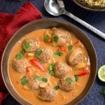 Vegan Thai Coconut Curry Meatballs