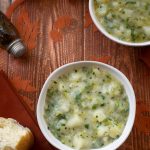 Leek and Potato Soup with Watercress