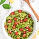 Pumpkin Seed Pesto Pasta