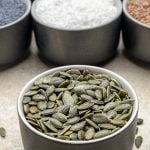 Pumpkin Seeds in a container