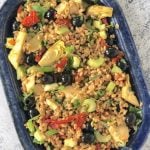 Farro and artichoke salad4