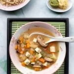 Winter Vegetable Miso Soup with Shiitake Mushrooms