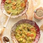 Vegan Mushroom-Barley or Farro Soup