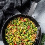 Quinoa and Edamame Pilaf