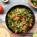 Southwestern kale and avocado salad1