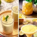 Mango smoothies and other beverages