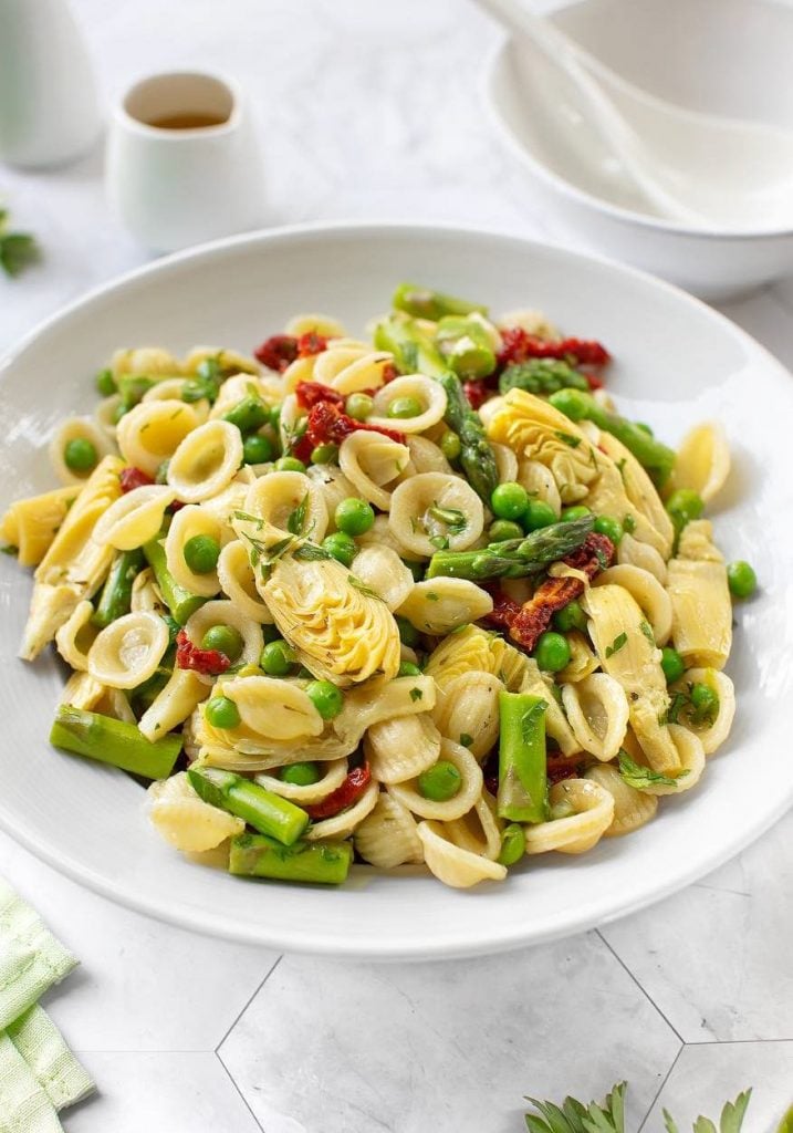 Spring Pasta Salad with Asparagus and Peas The Vegan Atlas