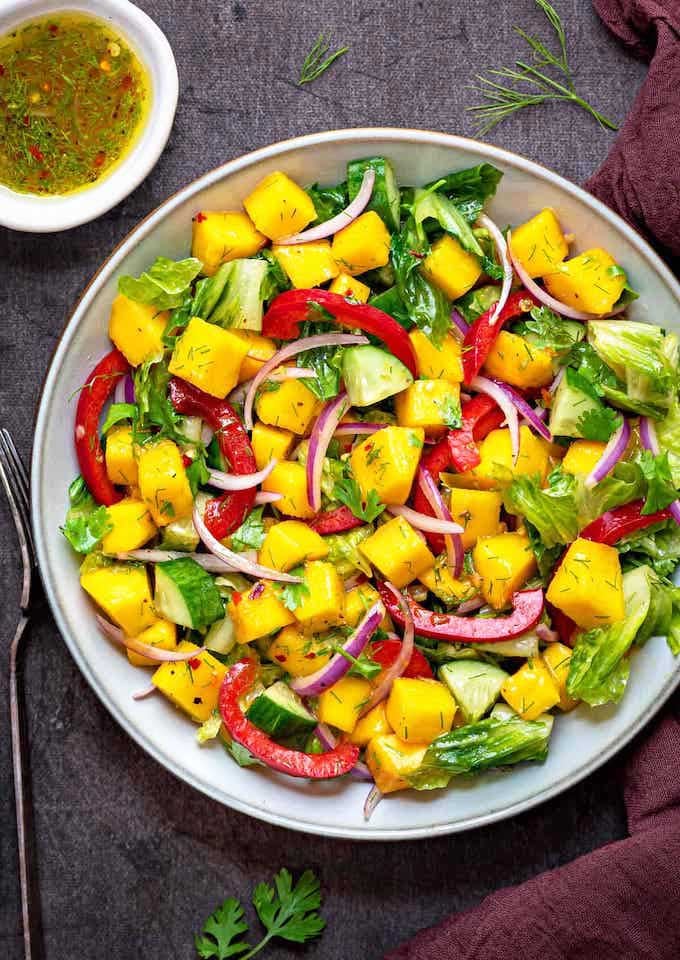 23+ Savory Mango Recipes: Mango Salads, Main Dishes, & More